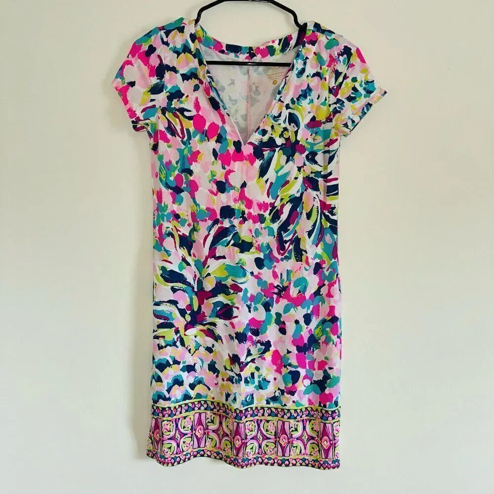 Lilly Pulitzer Sophiletta Dress in Pina Colada SIZE XS